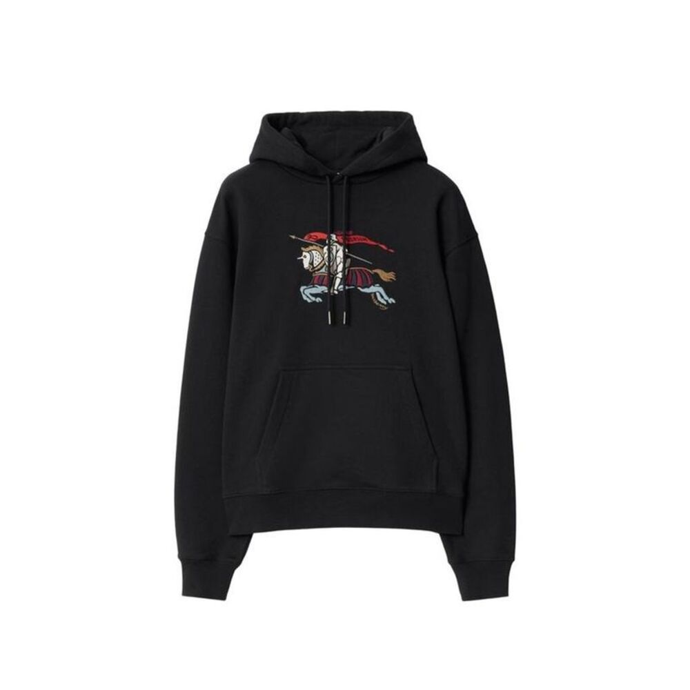 Burberry Black Cotton Men's Hoodie
